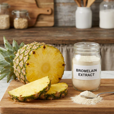 Bromelaina (din Ananas) – 50 mg