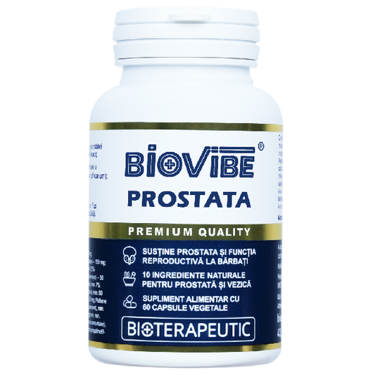 BIOVIBE Prostată sănătoasă - 60 Capsule