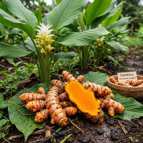 Extract de Turmeric (Curcuma longa) – 50 mg