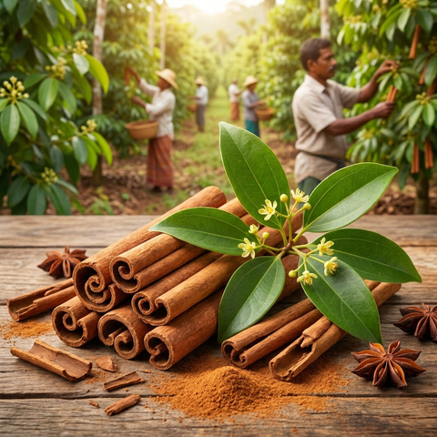 Scorțișoară (Cinnamomum verum) – 30 mg