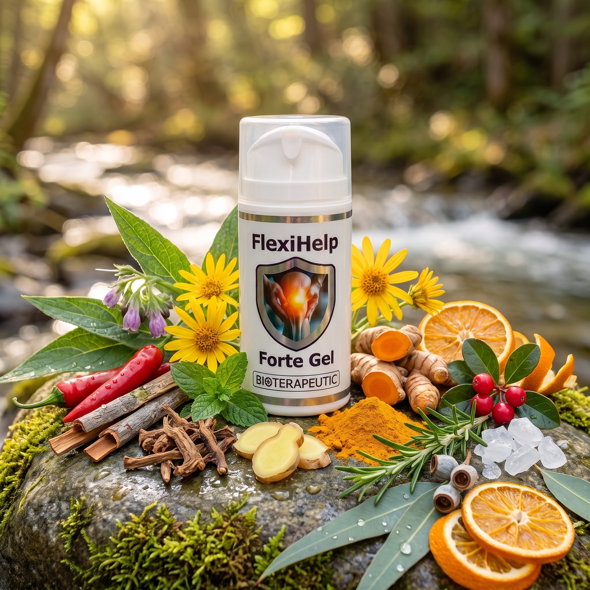 FlexiHelp Forte Gel – Articulații și Mușchi
