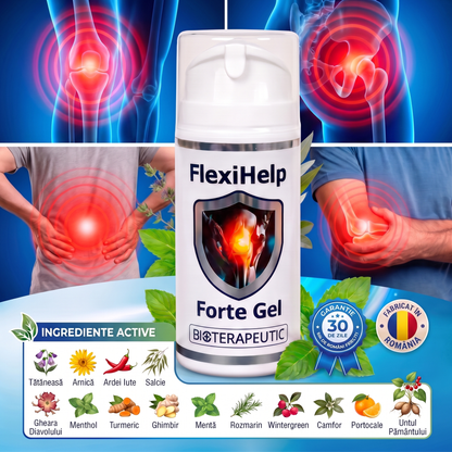FlexiHelp Forte Gel – Articulații și Mușchi
